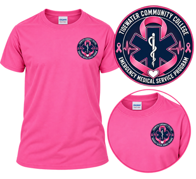 TCC EMS Program Breast Cancer Awareness Tee