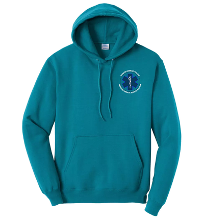 EMS 112 Pullover Hooded Sweatshirt - Teal